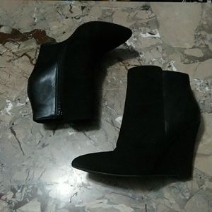 Wedge booties